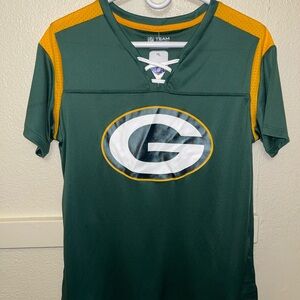 Green Bay Packers Women's Green and Gold Jersey